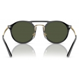 Persol - PO3264S - Black/Gold / Green - Sunglasses - Persol Eyewear