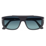 Persol - PO3261S - Tartarugato Marrone/Blu Opale / Marrone - Occhiali da Sole - Persol Eyewear