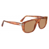 Persol - PO3261S - Terra di Siena / Polarizzata Marrone - Occhiali da Sole - Persol Eyewear