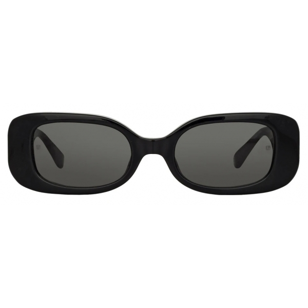 Linda Farrow - Occhiali da Sole Rettangolari Lola in Nero - LFL1059C3SUN - Linda Farrow Eyewear