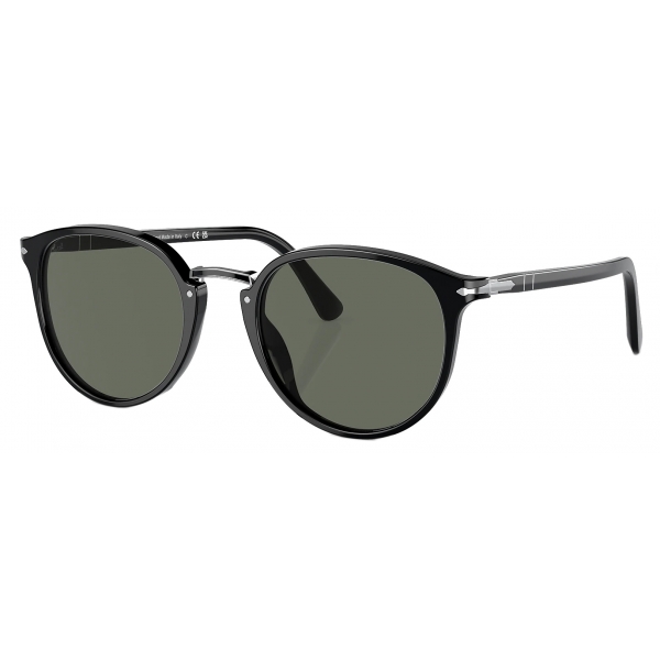 Persol - PO3210S - Black / Green - Sunglasses - Persol Eyewear