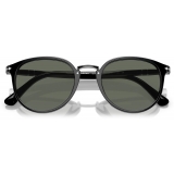 Persol - PO3210S - Black / Green - Sunglasses - Persol Eyewear