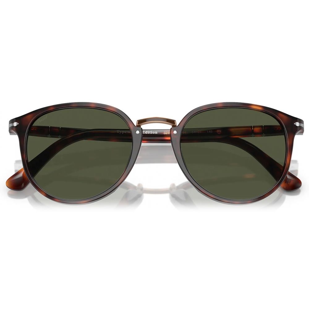 Persol - PO3210S - Havana / Green - Sunglasses - Persol Eyewear - Avvenice