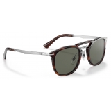 Persol - PO3265S - Havana/Gunmetal / Polarized Verde - Occhiali da Sole - Persol Eyewear