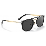 Persol - PO3265S - Nero/Oro / Nero Scuro Polarizzato - Occhiali da Sole - Persol Eyewear