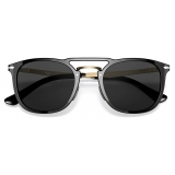 Persol - PO3265S - Nero/Oro / Nero Scuro Polarizzato - Occhiali da Sole - Persol Eyewear