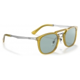 Persol - PO3265S - Honey / Antique Blue - Sunglasses - Persol Eyewear