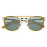 Persol - PO3265S - Honey / Antique Blue - Sunglasses - Persol Eyewear