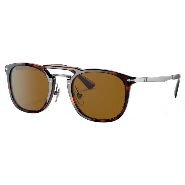 Persol - PO3265S - Havana/Gunmetal / Brown - Sunglasses - Persol Eyewear