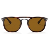 Persol - PO3265S - Havana/Gunmetal / Brown - Sunglasses - Persol Eyewear