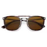 Persol - PO3265S - Havana/Gunmetal / Brown - Sunglasses - Persol Eyewear