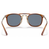 Persol - PO3265S - Terra di Siena / Light Blue - Sunglasses - Persol Eyewear