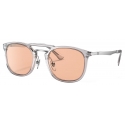 Persol - PO3265S - Grigio Trasparente / Rosa Chiaro - Occhiali da Sole - Persol Eyewear