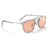 Persol - PO3265S - Transparent Grey / Light Pink - Sunglasses - Persol Eyewear