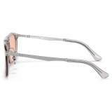 Persol - PO3265S - Grigio Trasparente / Rosa Chiaro - Occhiali da Sole - Persol Eyewear