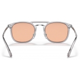 Persol - PO3265S - Grigio Trasparente / Rosa Chiaro - Occhiali da Sole - Persol Eyewear