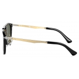 Persol - PO3265S - Black/Gold / Green - Sunglasses - Persol Eyewear