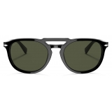 Persol - PO3279S - Black / Green - Sunglasses - Persol Eyewear