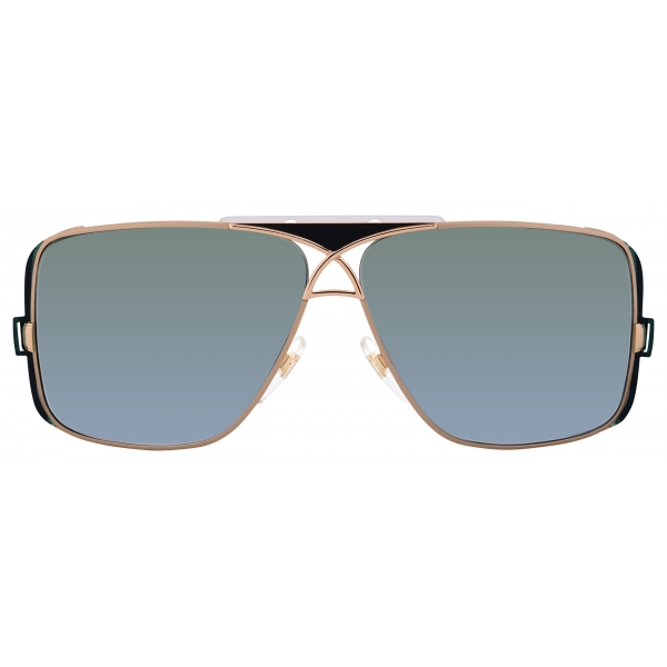 Cazal - Vintage 955 - Legendary - Black Green Gradient Green - Sunglasses - Cazal Eyewear