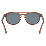 Persol - PO3279S - Terra di Siena / Light Blue - Sunglasses - Persol Eyewear