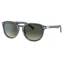 Persol - PO3279S - Grigio Sfumato Verde Striato / Grigio Sfumato - Occhiali da Sole - Persol Eyewear