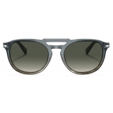 Persol - PO3279S - Gray Gradient Striped Green / Grey Gradient - Sunglasses - Persol Eyewear