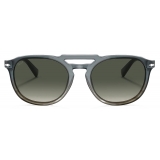 Persol - PO3279S - Grigio Sfumato Verde Striato / Grigio Sfumato - Occhiali da Sole - Persol Eyewear