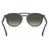 Persol - PO3279S - Grigio Sfumato Verde Striato / Grigio Sfumato - Occhiali da Sole - Persol Eyewear