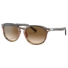 Persol - PO3279S - Grigio Sfumato Verde Striato / Grigio Sfumato - Occhiali da Sole - Persol Eyewear