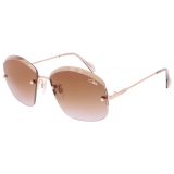 Cazal - Vintage 217/3-2 - Legendary - Oro Rosa Marrone Sfumato - Occhiali da Sole - Cazal Eyewear