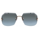 Cazal - Vintage 217/3-3 - Legendary - Oro Verde Sfumato - Occhiali da Sole - Cazal Eyewear