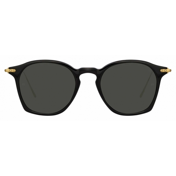 Linda Farrow - Mila A Square Sunglasses in Black - LF52AC6SUN - Linda Farrow Eyewear