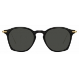 Linda Farrow - Mila A Square Sunglasses in Black - LF52AC6SUN - Linda Farrow Eyewear