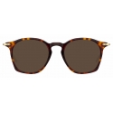 Linda Farrow - Mila A Square Sunglasses in Tortoiseshell - LF52AC7SUN - Linda Farrow Eyewear