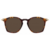 Linda Farrow - Mila A Square Sunglasses in Tortoiseshell - LF52AC7SUN - Linda Farrow Eyewear