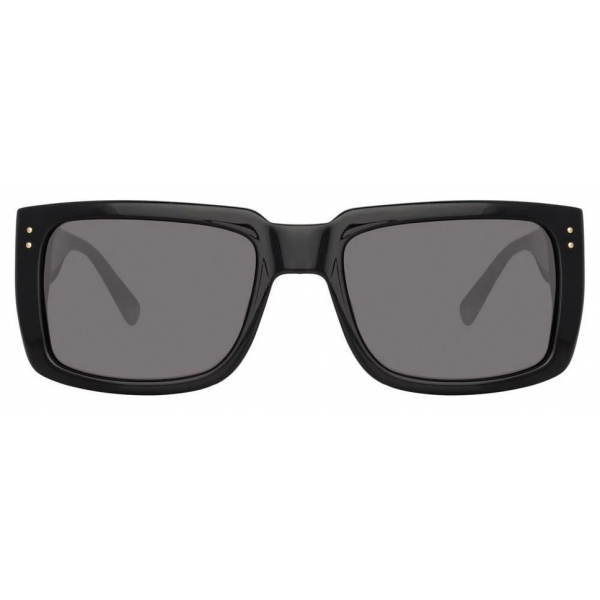 Linda Farrow - Morrison Rectangular Sunglasses in Black - LFL1027C1SUN ...