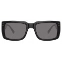 Linda Farrow - Morrison Rectangular Sunglasses in Black - LFL1027C1SUN - Linda Farrow Eyewear