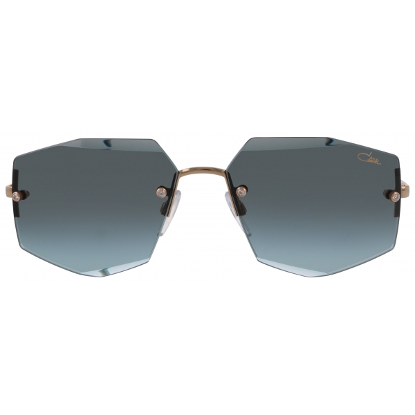 Cazal - Vintage 217/3-4 - Legendary - Gold Gradient Green - Sunglasses - Cazal Eyewear