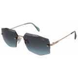 Cazal - Vintage 217/3-4 - Legendary - Gold Gradient Green - Sunglasses - Cazal Eyewear