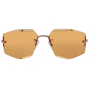 Cazal - Vintage 217/3-4 - Legendary - Rose Gold Bronze - Sunglasses - Cazal Eyewear