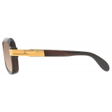Cazal - Vintage 607/3 - Legendary - Horn Oro Sfumato - Occhiali da Sole - Cazal Eyewear