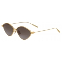 Givenchy - GV Speed Sunglasses in Metal - Gold Grey - Sunglasses - Givenchy Eyewear