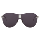 Givenchy - 4Gem Unisex Sunglasses in Metal - Silver Grey - Sunglasses - Givenchy Eyewear