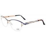 Cazal - Vintage 1276 - Legendary - Navy Blue Gold - Optical Glasses - Cazal Eyewear