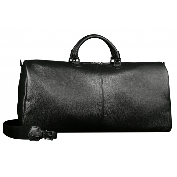 Avvenice - Luna - Premium Leather Bag - Black - Handmade in Italy - Exclusive Luxury Collection