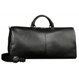 Avvenice - Luna - Premium Leather Bag - Black - Handmade in Italy - Exclusive Luxury Collection