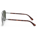 Persol - PO2477S - Gunmetal / Verde - Occhiali da Sole - Persol Eyewear