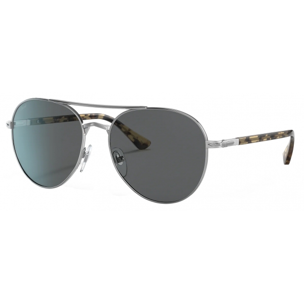 Persol - PO2477S - Silver / Dark Grey - Sunglasses - Persol Eyewear