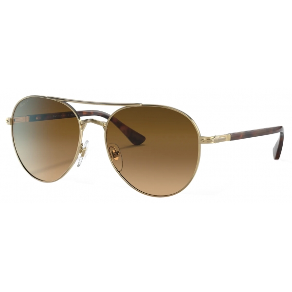Persol - PO2477S - Gold / Polar Gradient Brown - Sunglasses - Persol Eyewear