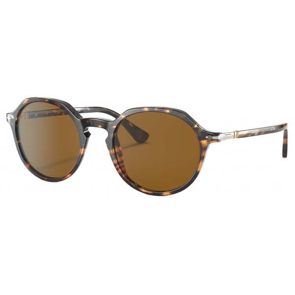 Persol - PO3255S - Tortoise Brown / Brown - Sunglasses - Persol Eyewear